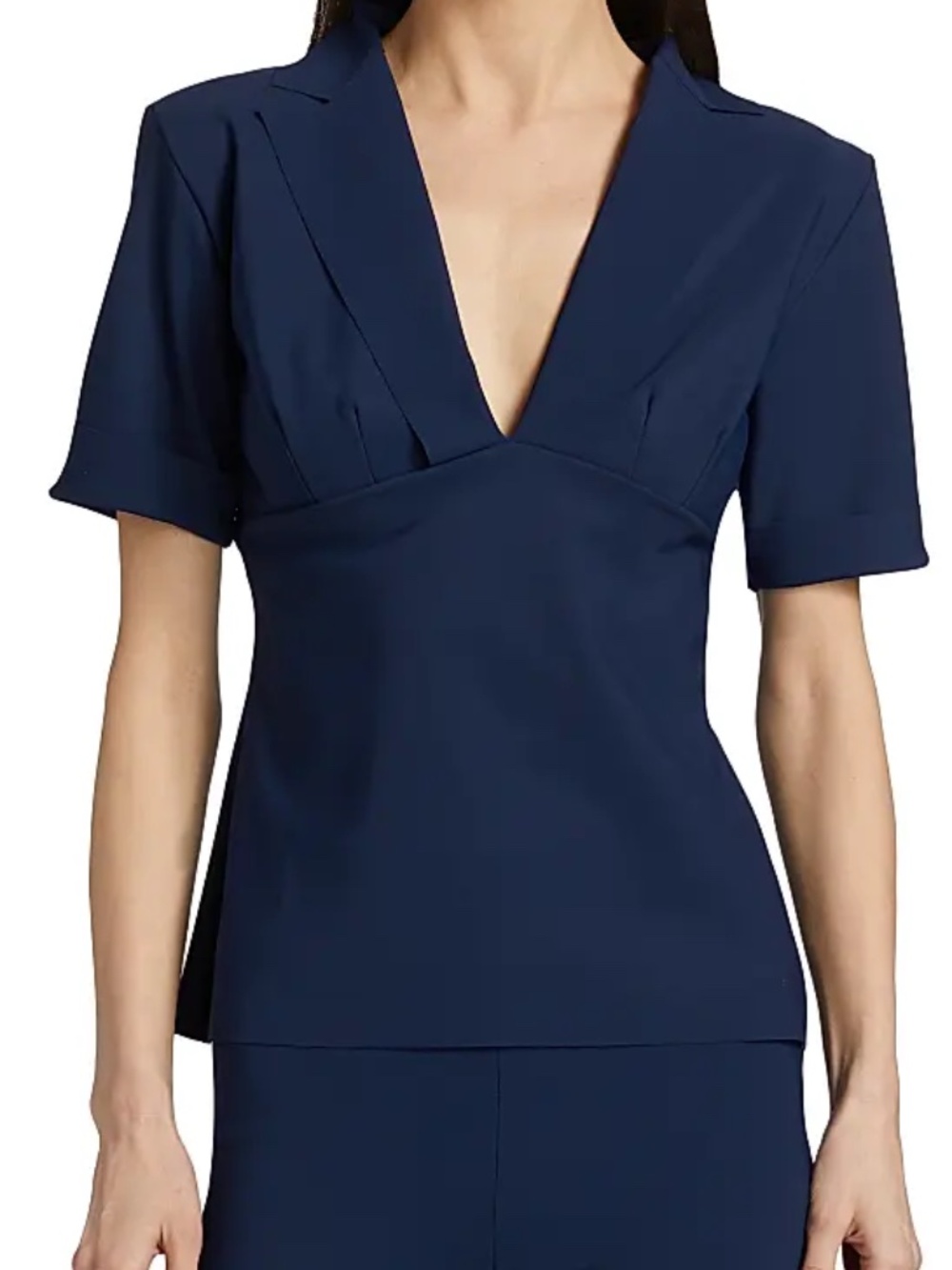 Chiara Boni - La Petite Robe Eriko Open Collar Top